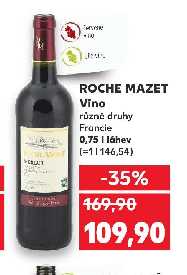 ROCHE MAZET Víno