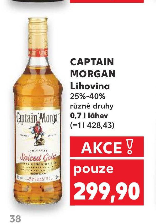 CAPTAIN MORGAN Lihovina
