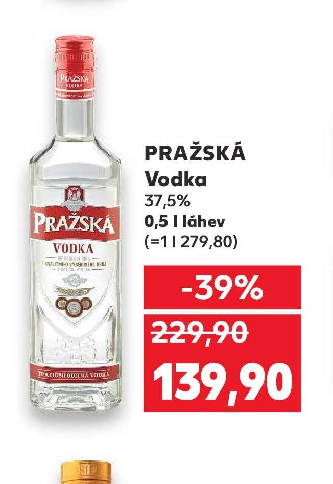 PRAŽSKÁ Vodka