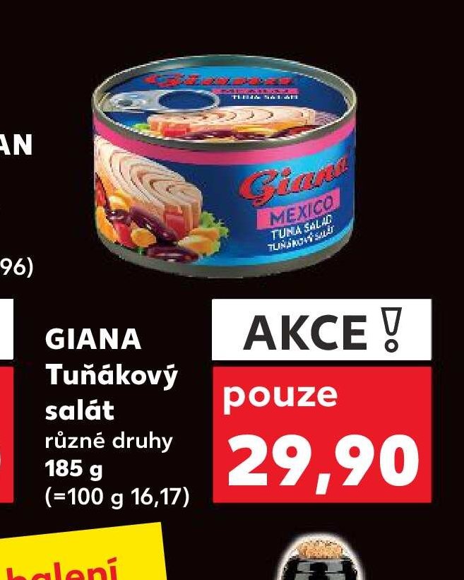 GIANA Tuňákový salát různé druhy 185 g