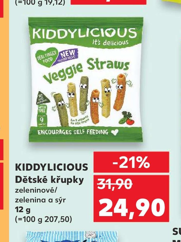 KIDDYLICIOUS Dětské křupky