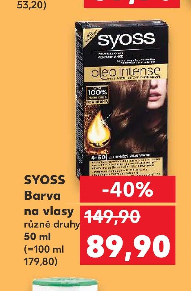 SYOSS Barva na vlasy