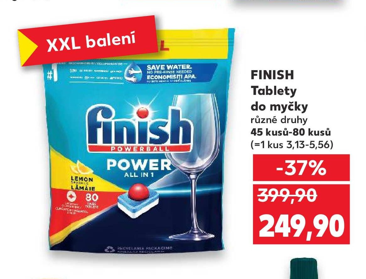 FINISH Tablety do myčky