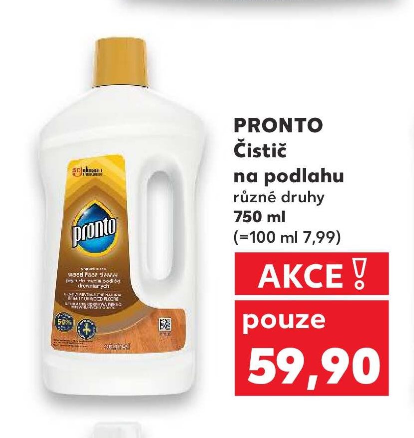 PRONTO Čistič na podlahu