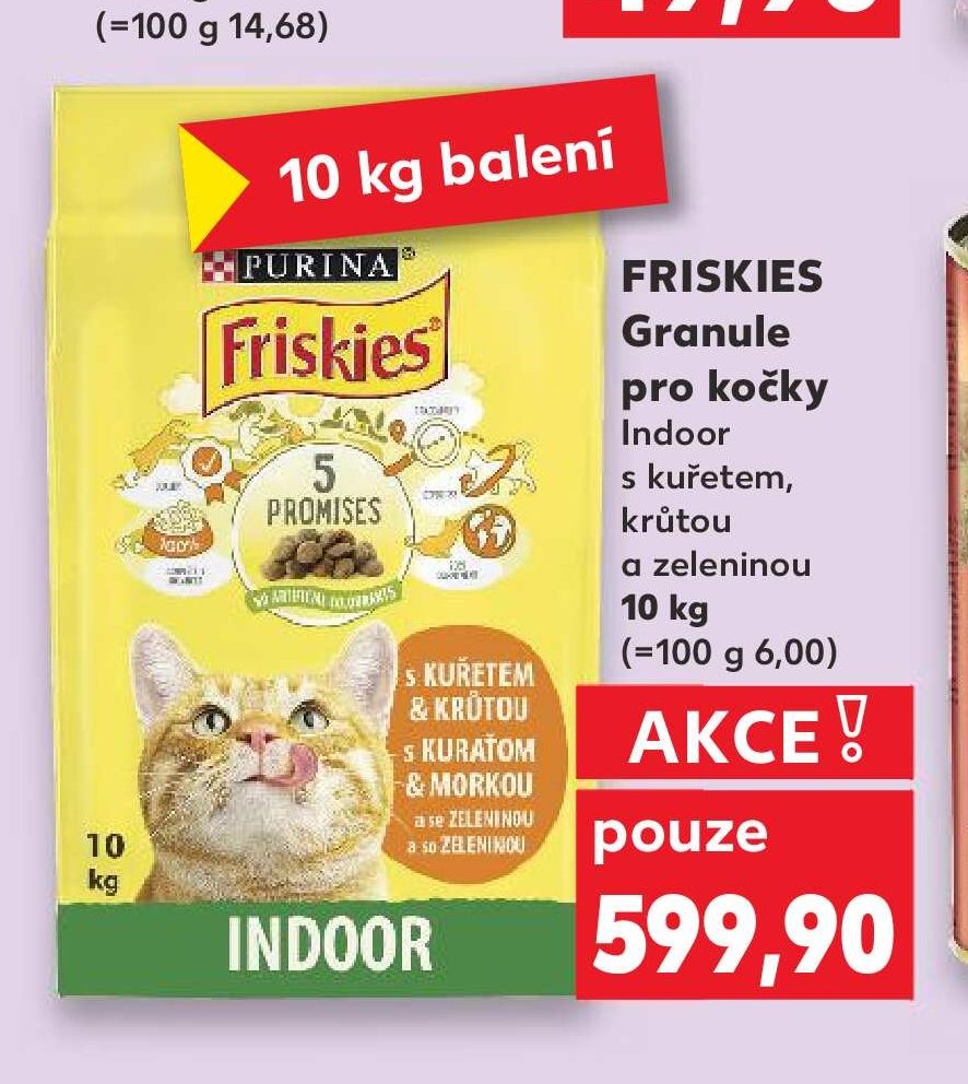 FRISKIES Granule pro kočky Indoor