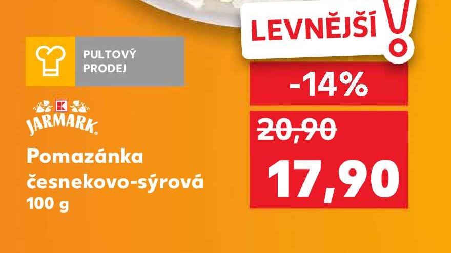 Jarmark Pomazánka česnekovo-sýrová