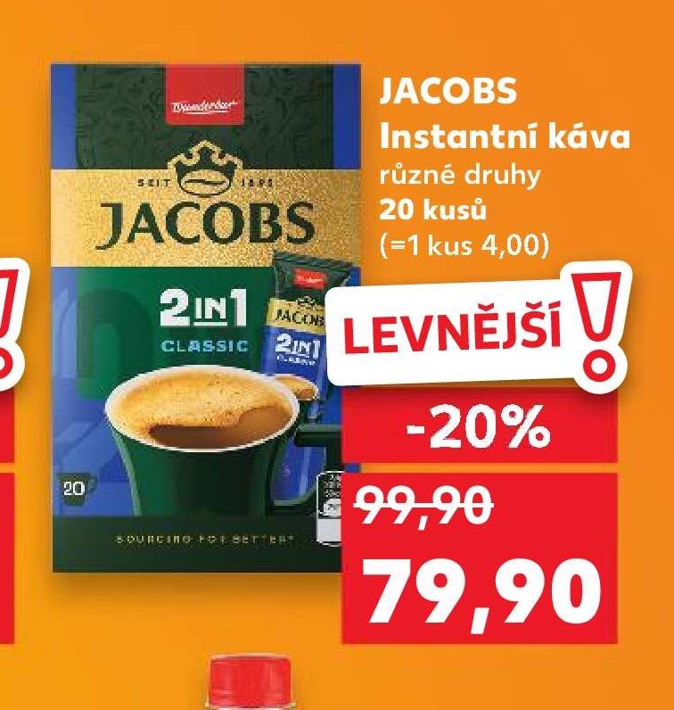 JACOBS Instantní káva