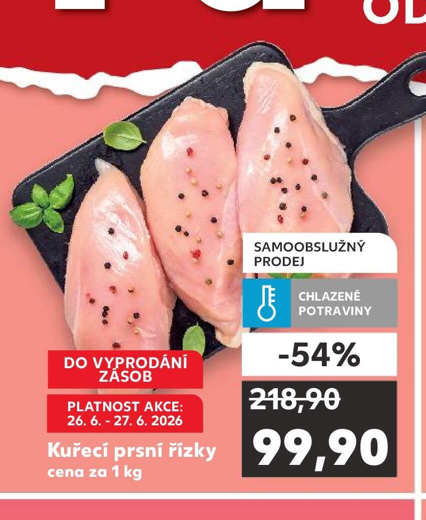 Kuřecí prsní řízky