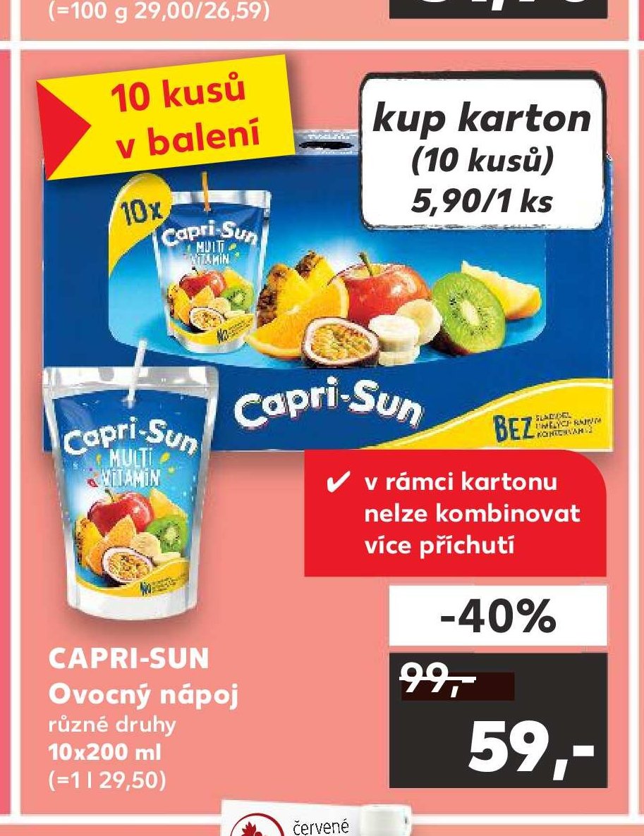 CAPRI-SUN Ovocný nápoj