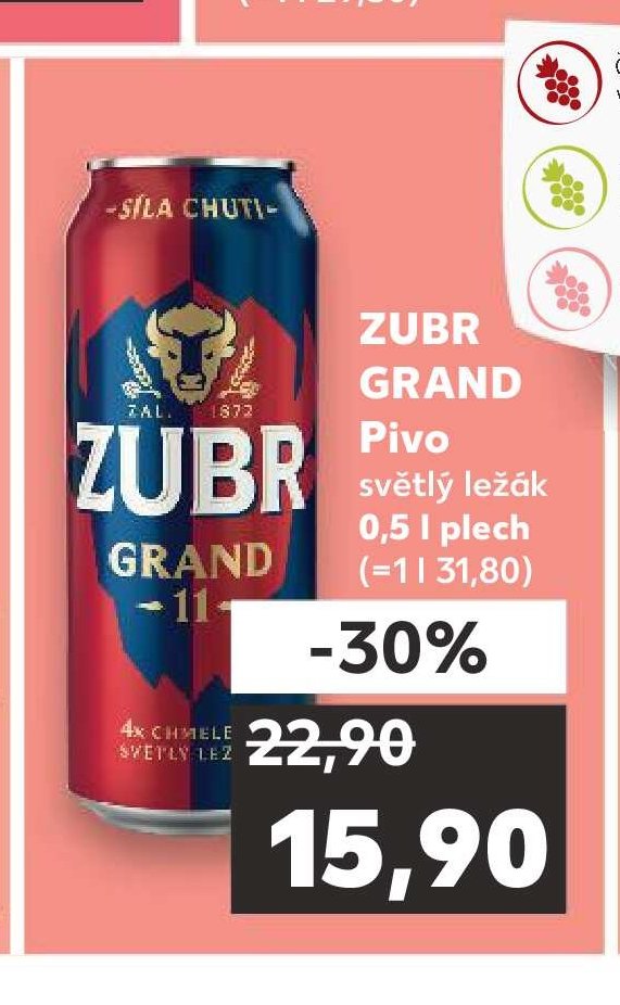 ZUBR GRAND Pivo