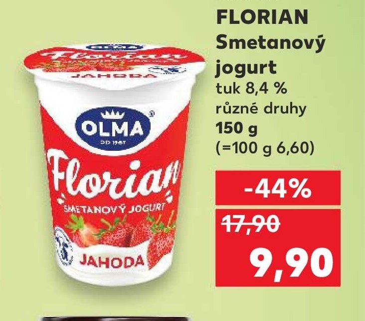 OLMA FLORIAN Smetanový jogurt