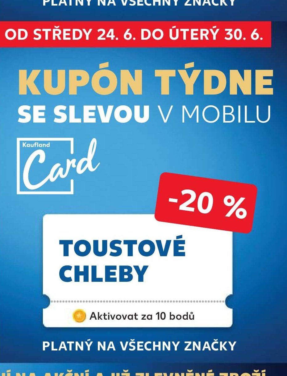 Toustové chleby (Kupón)