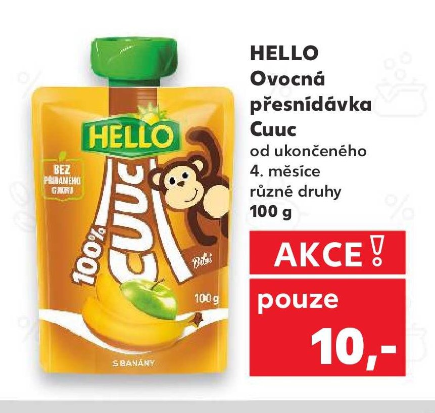 Hello Ovocná přesnídávka Cuuc