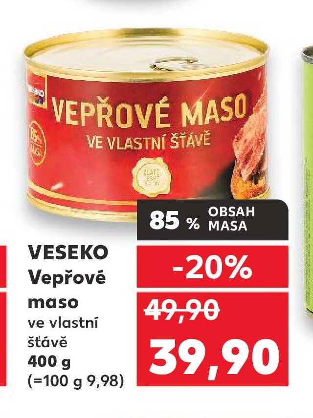 VESEKO Vepřové maso