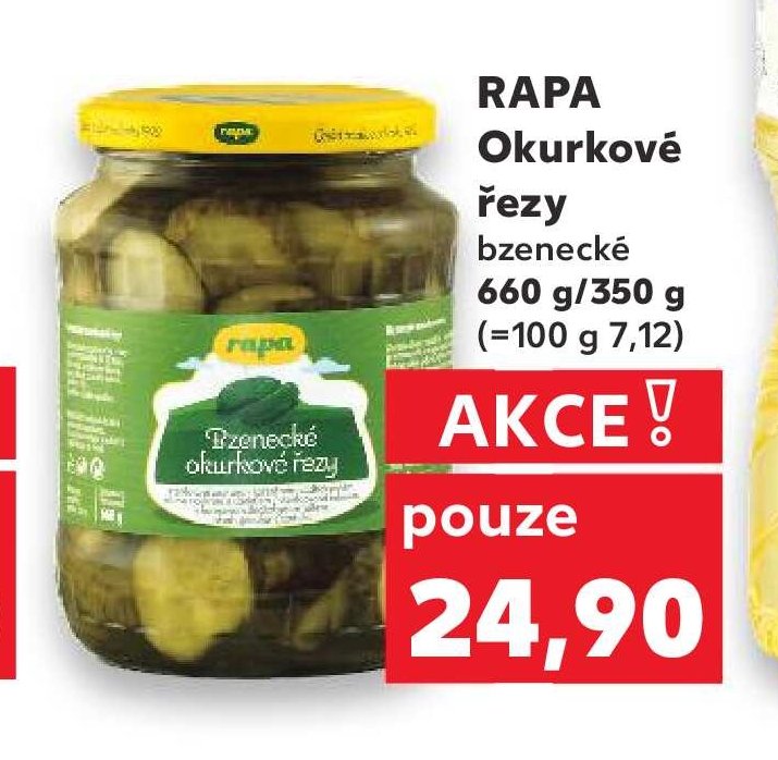 RAPA Okurkové řezy