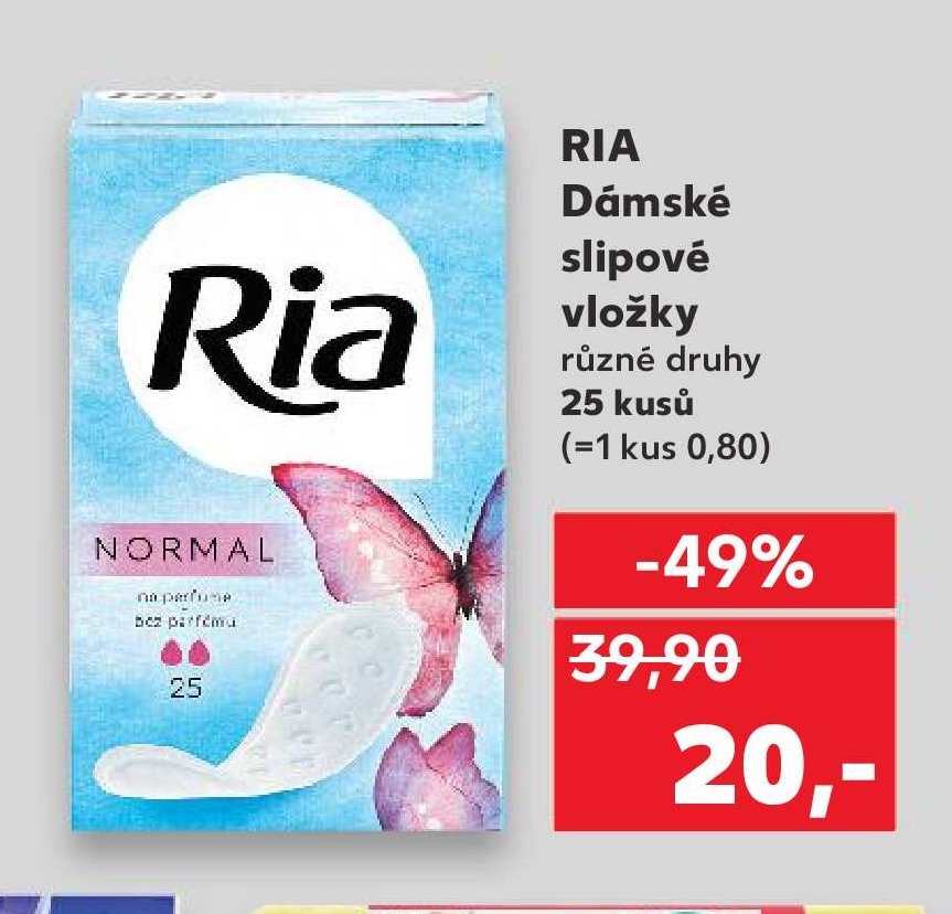 Ria Dámské slipové vložky