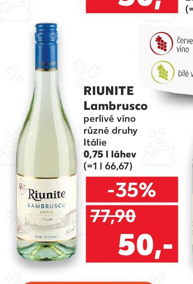 Riunite Lambrusco 0,75 l