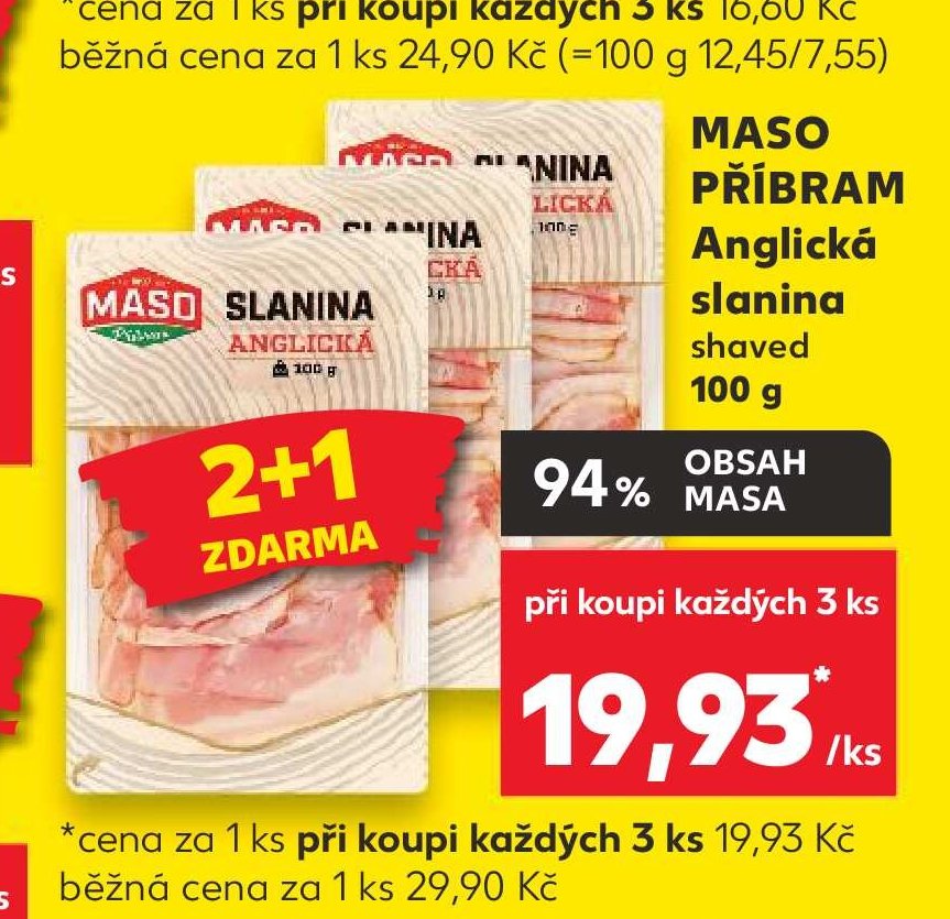 Maso Příbram Anglická slanina