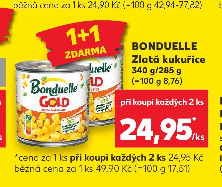 Bonduelle Zlatá kukuřice