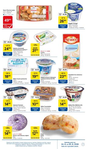 akční leták Tesco 24.6.2026-30.6.2026