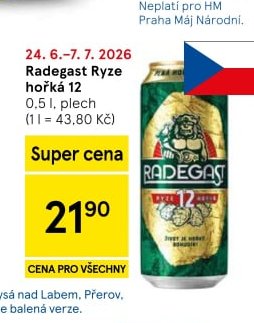 Radegast Ryze hořká 12