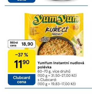 YumYum Instantní nudlová polévka