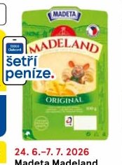 Madeta Madeland Plátky