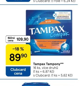 Tampax Tampony