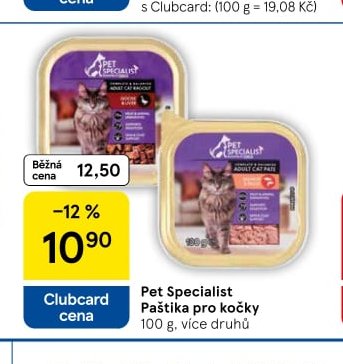 Pet Specialist Paštika pro kočky