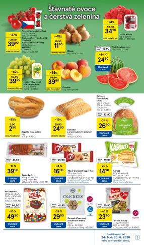 akční leták Tesco 24.6.2026-30.6.2026
