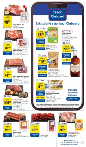 akční leták Tesco 24.6.2026-30.6.2026