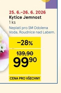 Kytice Jemnost 1 ks