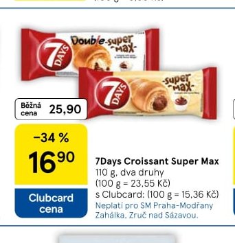 7Days Croissant Super Max