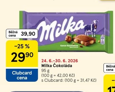 Milka Čokoláda