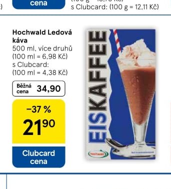 Hochwald Ledová káva