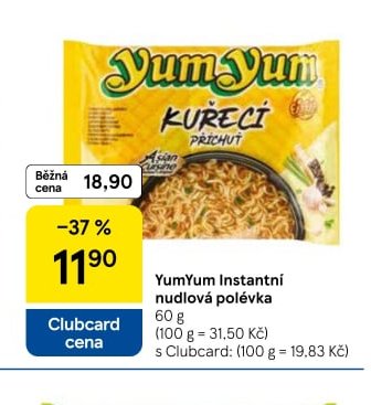 YumYum Instantní nudlová polévka