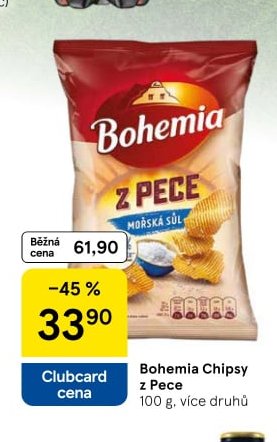 Bohemia Chipsy z Pece