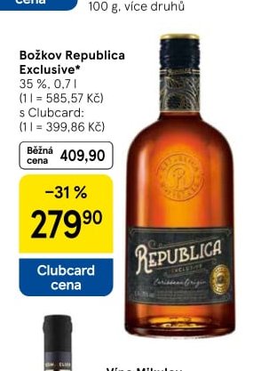 Božkov Republica Exclusive