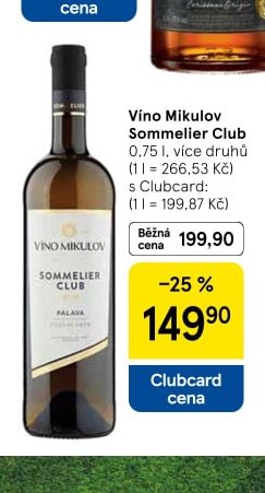 Víno Mikulov Sommelier Club