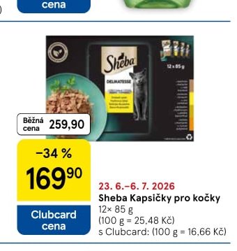 Sheba Kapsičky pro kočky