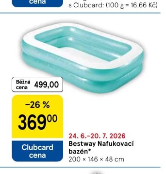 Bestway Nafukovací bazén
