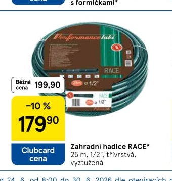 Zahradní hadice RACE
