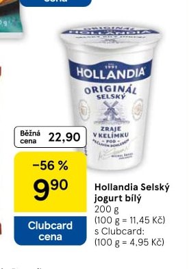Hollandia Selský jogurt bílý