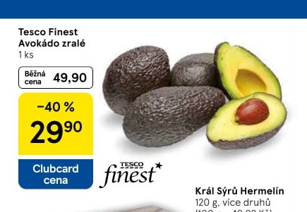 Tesco Finest Avokádo zralé