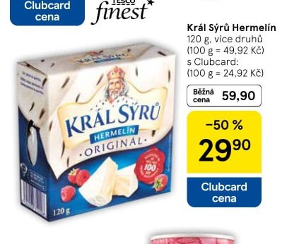 Král Sýrů Hermelín