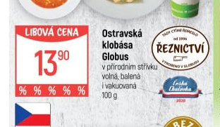 Ostravská klobása Globus