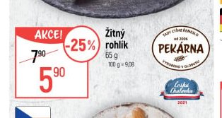 Žitný rohlík