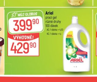 Ariel prací gel