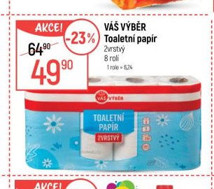 Váš Výběr Toaletní papír