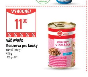 Váš Výběr Konzerva pro kočky